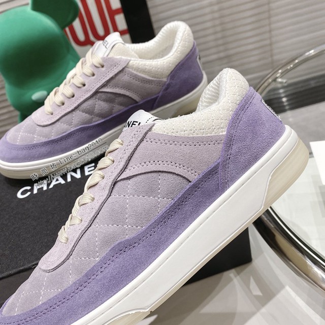 Chanel香奈兒2022早春新款熊貓鞋運動系列休閒板鞋 dx3191
